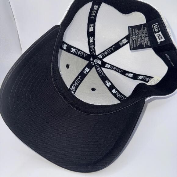 EUC Black Curaleaf 39thirty New Era Medium /  Large Baseball Cap Hat - Picture 5 of 7